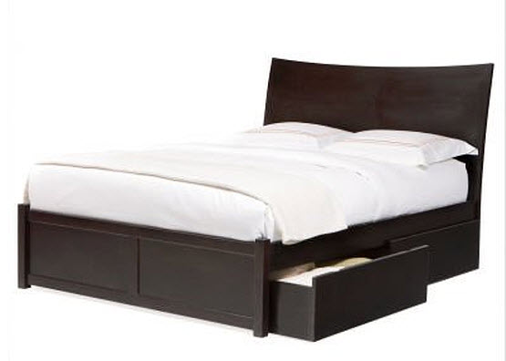 queen size bed with drawers underneath