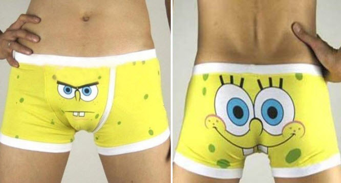 spongebob underwear for men