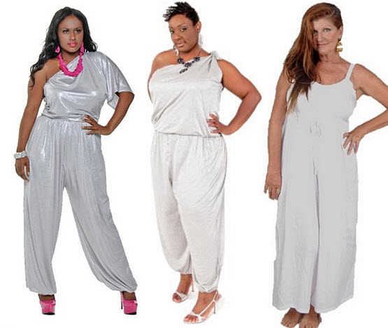 White Jumpsuits for Women – Plus Size – ChoozOne